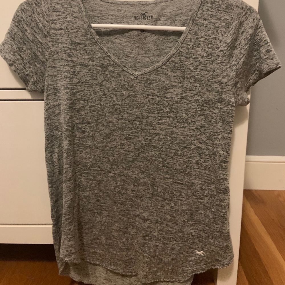 Hollister grey short sleeve